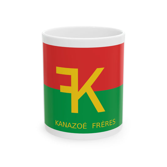 Kanazoe freres Logo (Burkina Faso) White Coffee Mug
