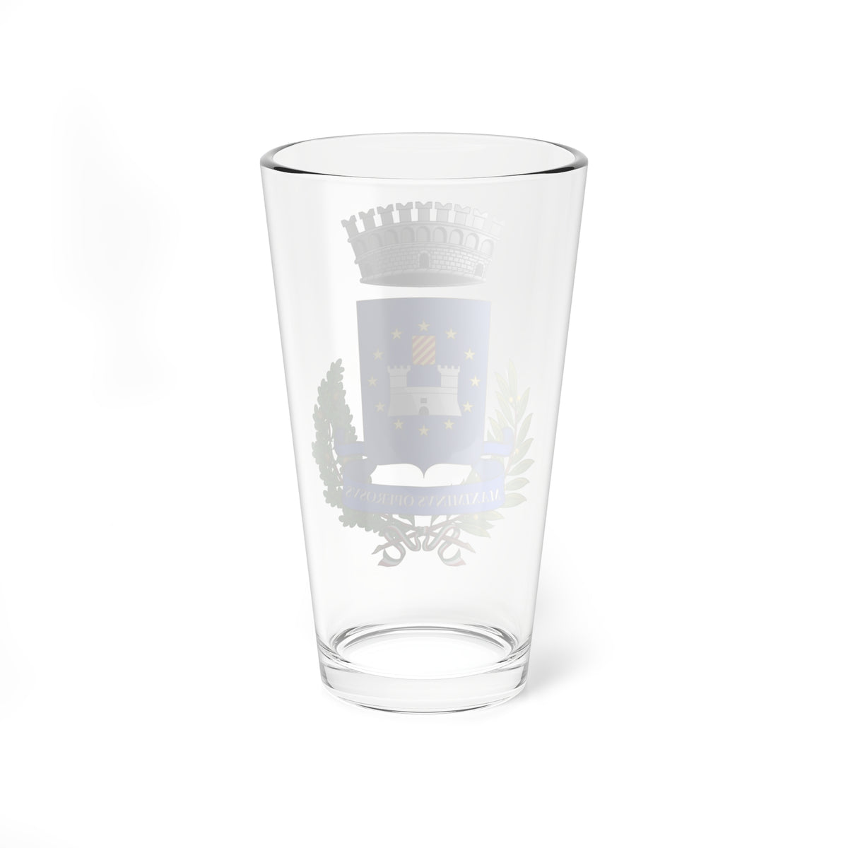 Massimino Italia-Stemma (Italy) (Coat of Arms) Pint Glass 16oz
