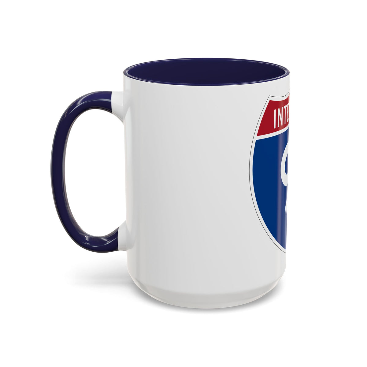 Interstate 91 (U.S. Highways) Accent Coffee Mug