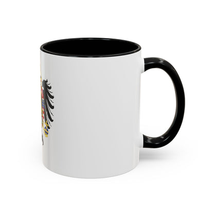 Middle Coat of Arms of Francis II, Holy Roman Emperor (1804-1806) - Accent Coffee Mug