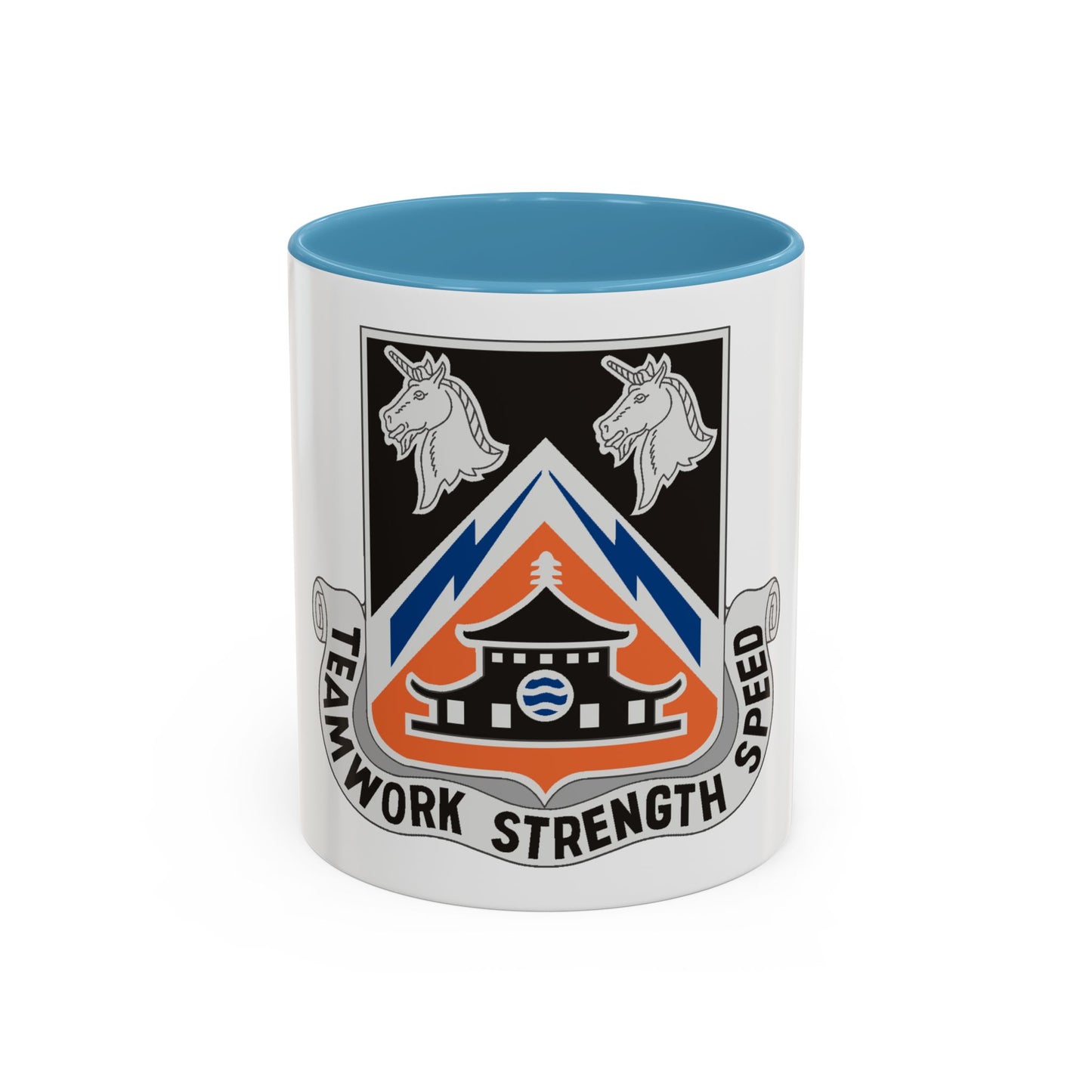 43 Signal Battalion (U.S. Army) Accent Coffee Mug
