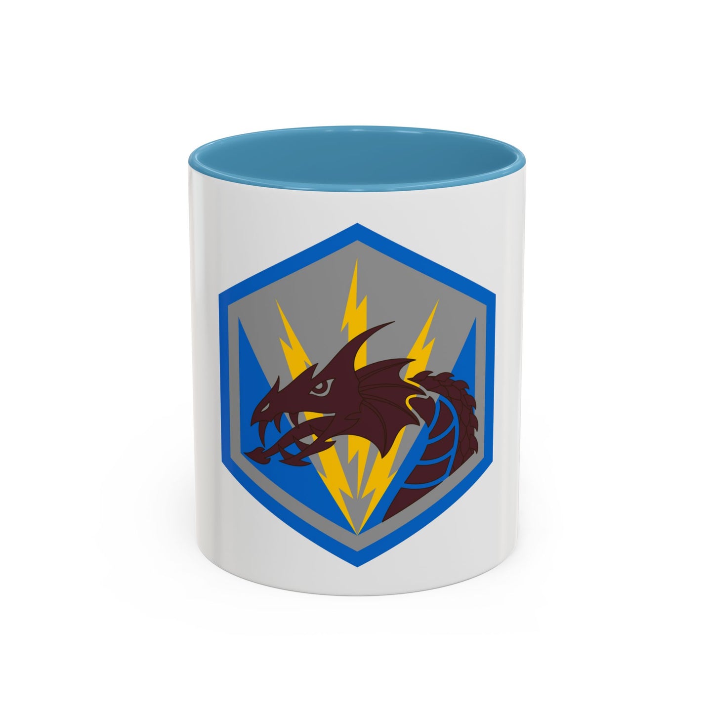 336 Military Intelligence Brigade (U.S. Army) Accent Coffee Mug