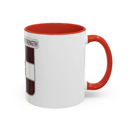55 Medical Group (U.S. Army) Accent Coffee Mug