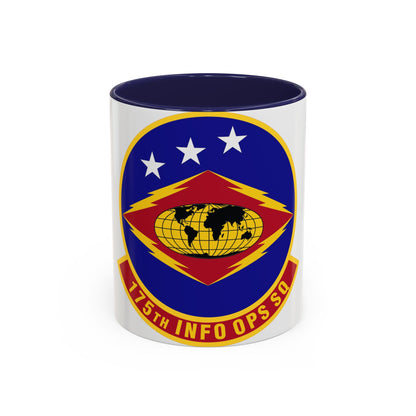 175th Information Operations Squadron (U.S. Air Force) Accent Coffee Mug