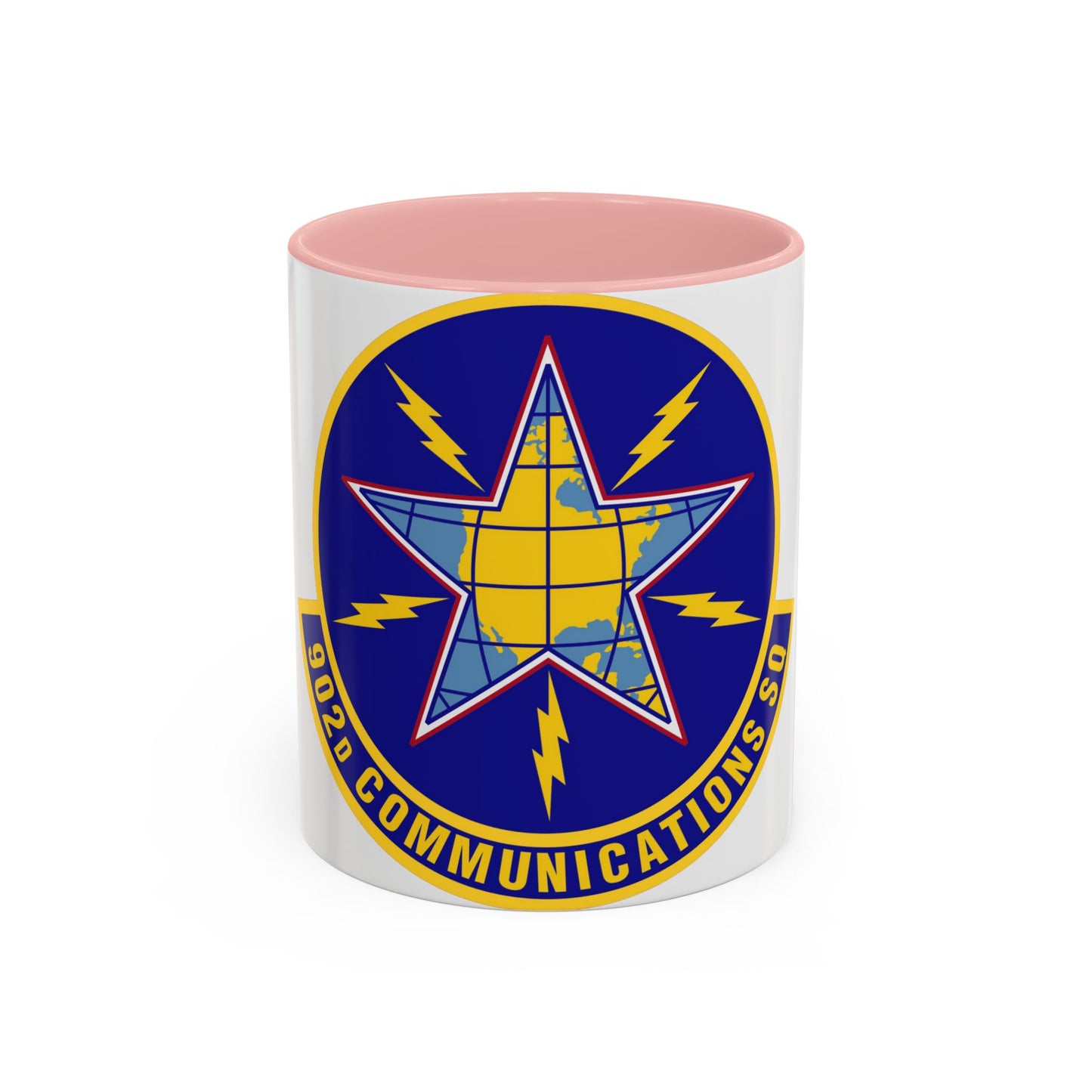 902d Communications Squadron (U.S. Air Force) Accent Coffee Mug