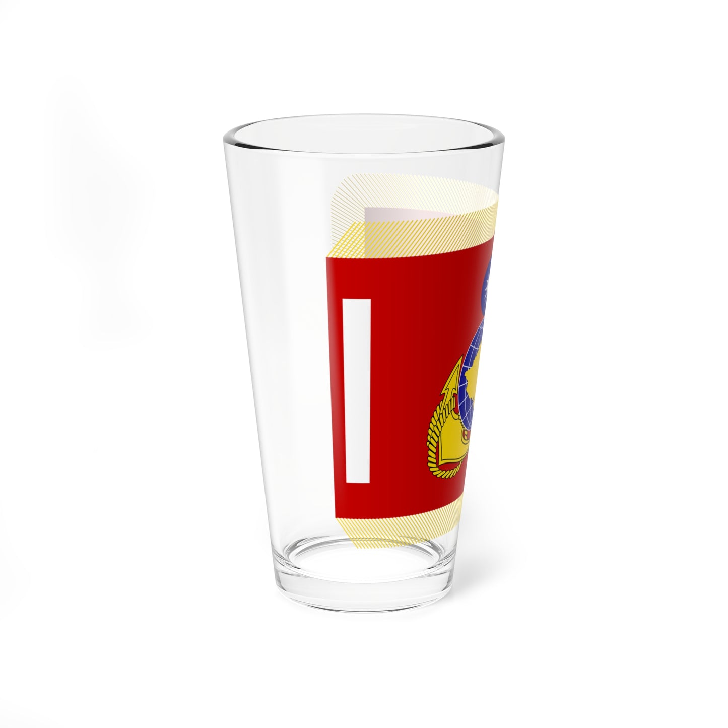 ROCMC Unit Flag (China) Pint Glass 16oz