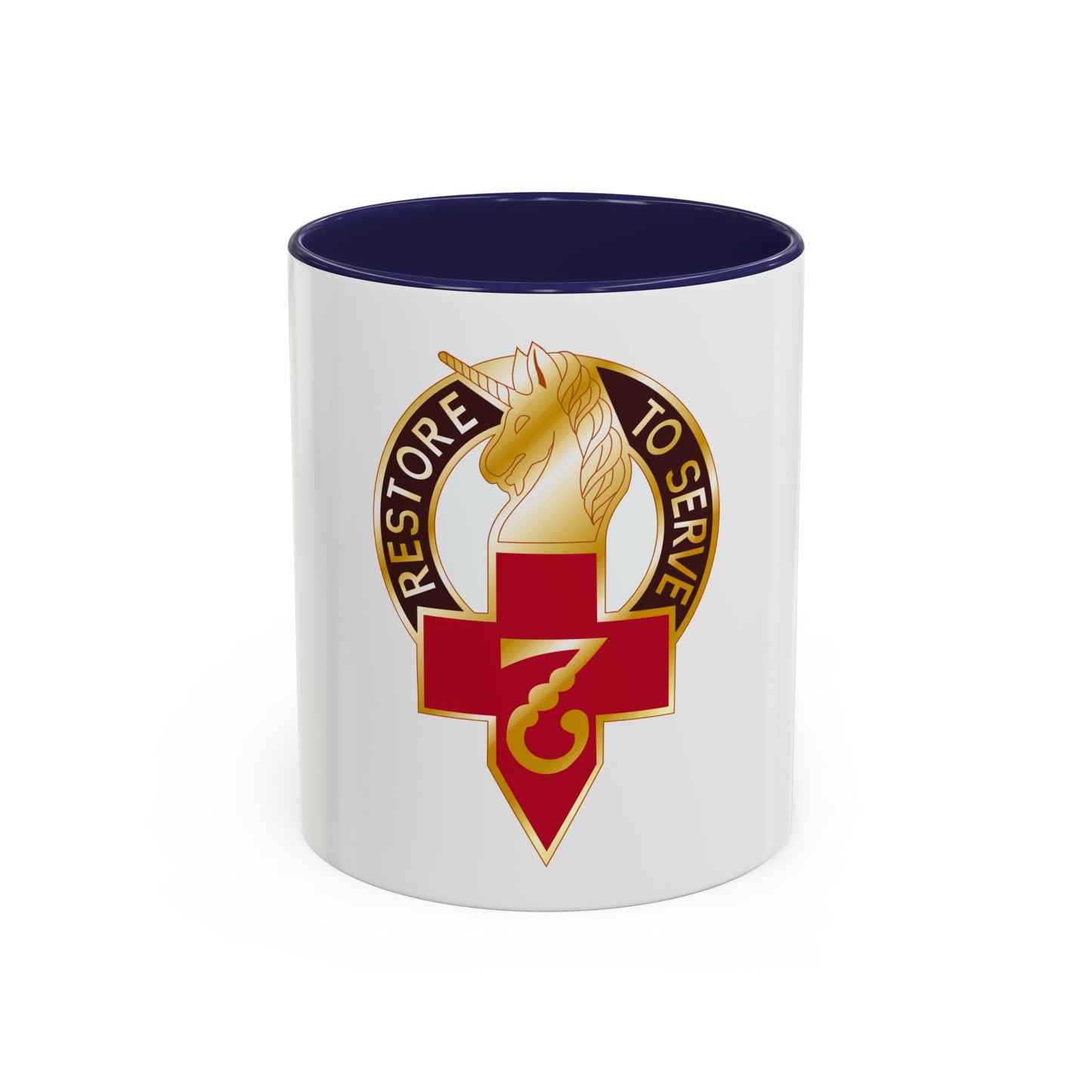 807 Surgical Hospital (U.S. Army) Accent Coffee Mug