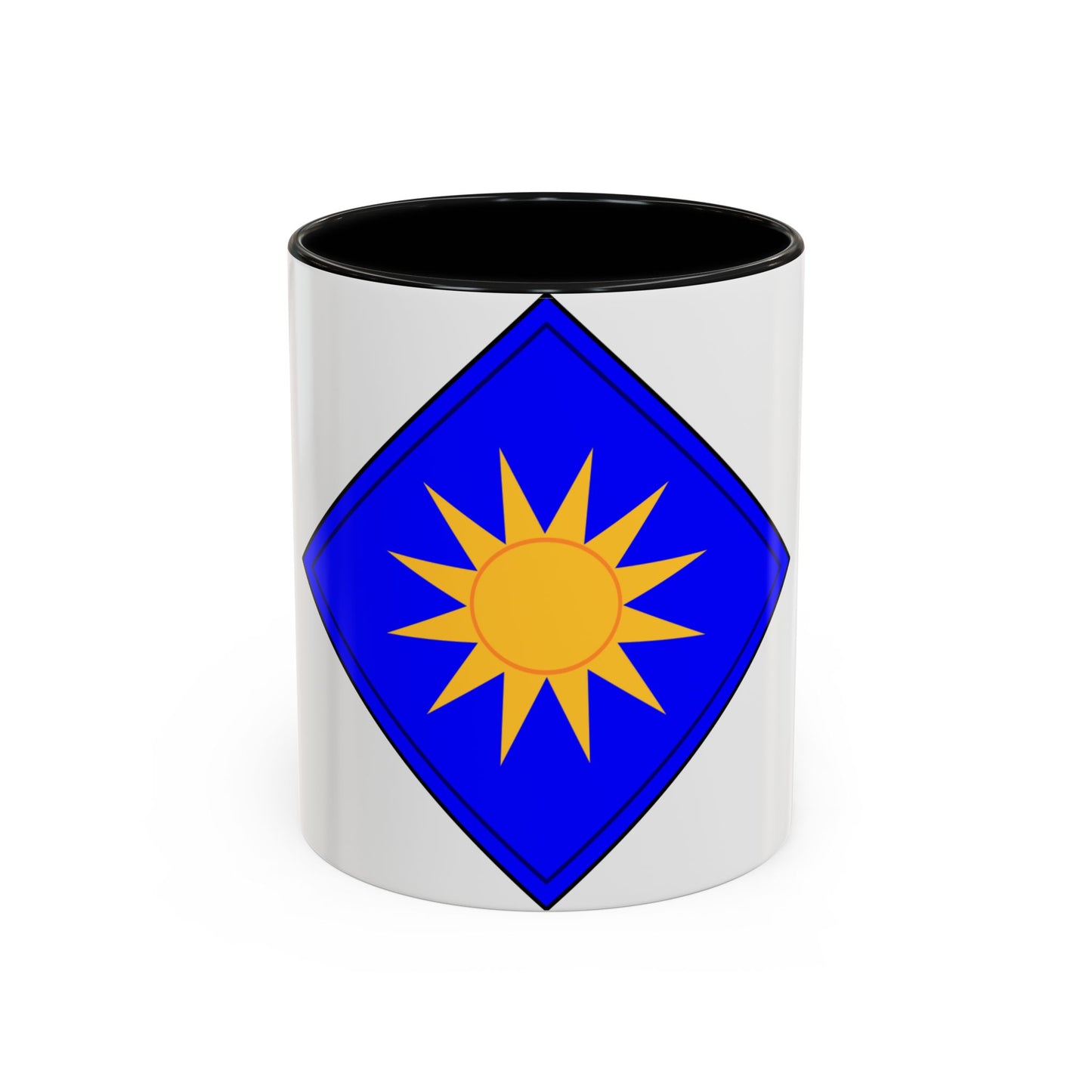 40th Infantry Division CSIB (U.S. Army) Accent Coffee Mug