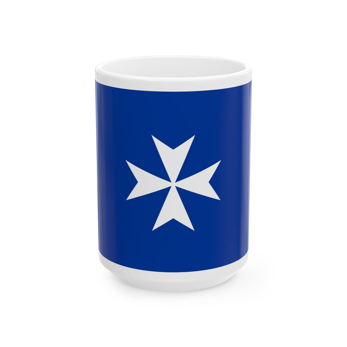 Flag of Republic of Amalfi Italy - White Coffee Mug