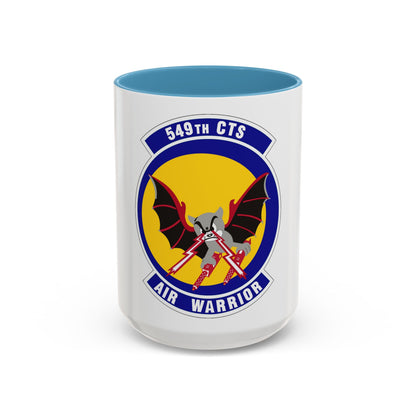 549th Combat Training Squadron (U.S. Air Force) Accent Coffee Mug