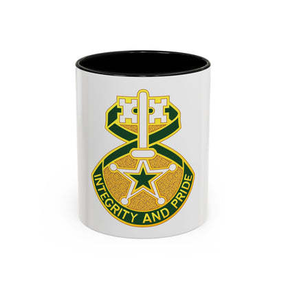 607 Military Police Battalion (U.S. Army) Accent Coffee Mug
