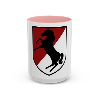11th Armored Cavalry Regiment (U.S. Army) Accent Coffee Mug