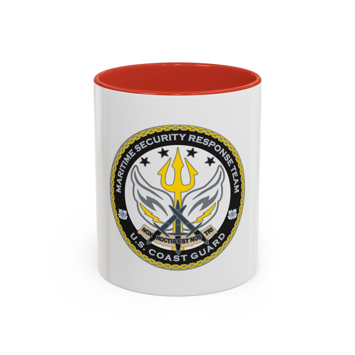 Maritime Security Response Team (U.S. Coast Guard) Accent Coffee Mug