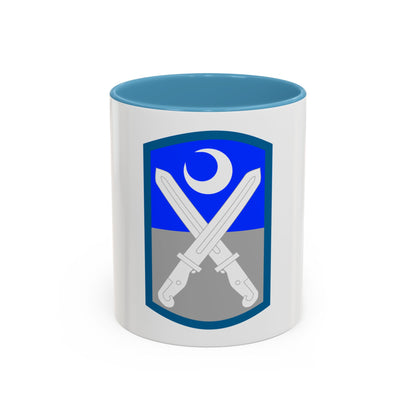 218th Infantry Brigade SSI (U.S. Army) Accent Coffee Mug