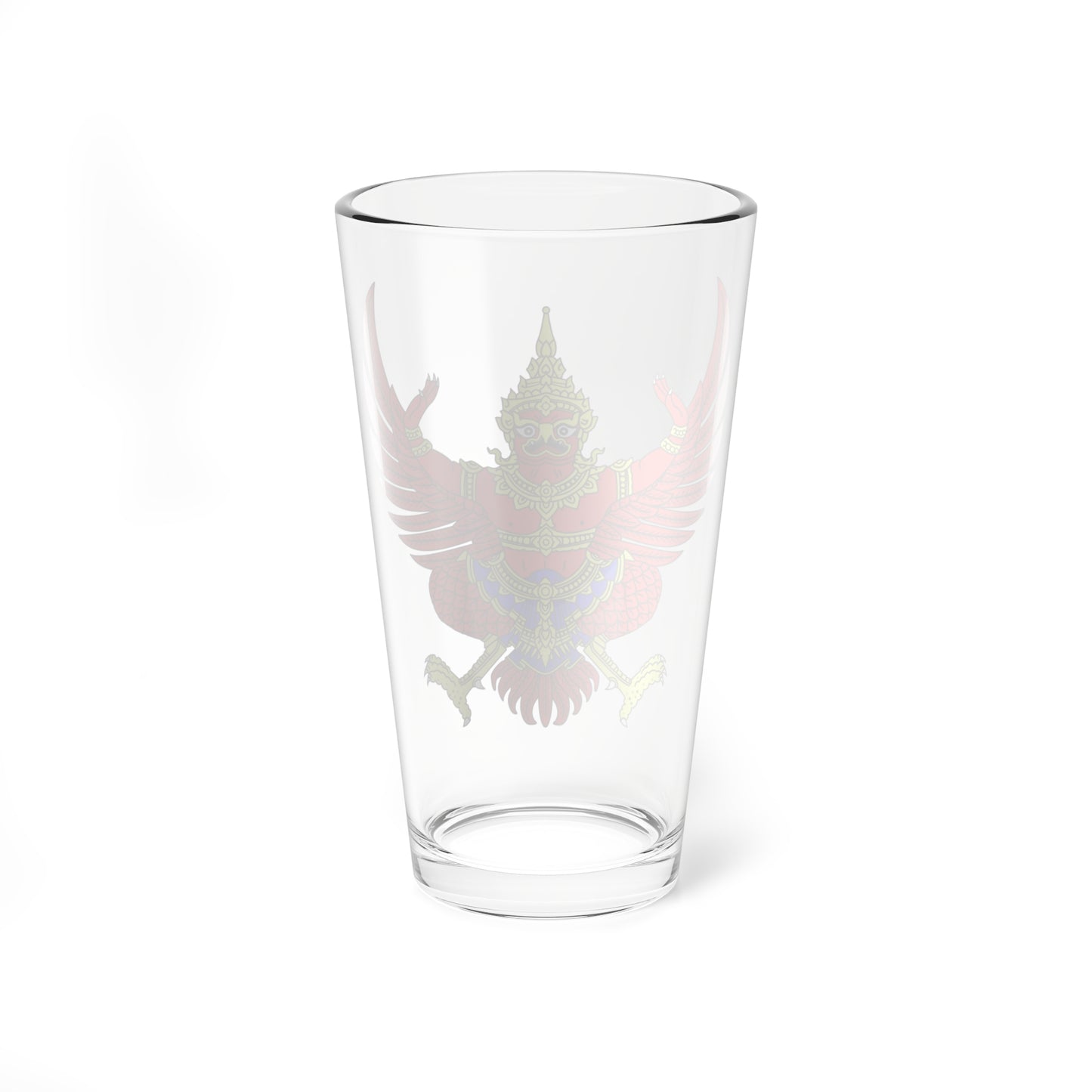 Thai Garuda emblem (Thailand) (Coat of Arms) Pint Glass 16oz