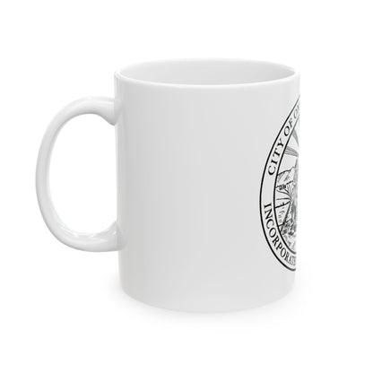 Seal of Omaha Nebraska - White Coffee Mug
