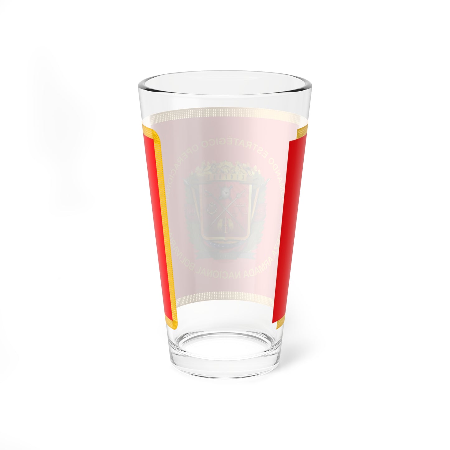 Flag of the Strategic Command Operations Venezuela (Venezuela) Pint Glass 16oz