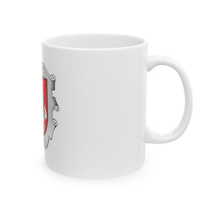 Coat of arms of the Ministry of the Interior of Lithuania - White Coffee Mug