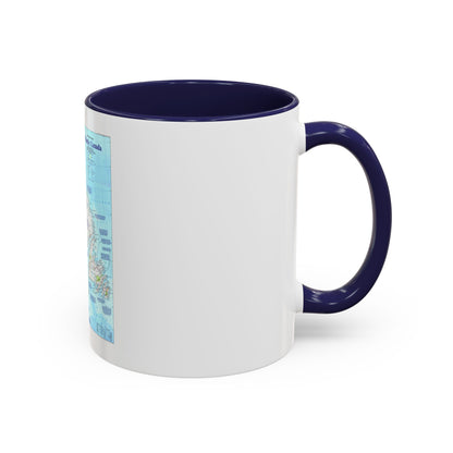 Canada - Atlantic 1 (1992) (Map) Accent Coffee Mug