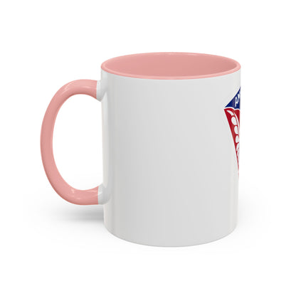 Military Mission to Moscow USSR (U.S. Army) Accent Coffee Mug