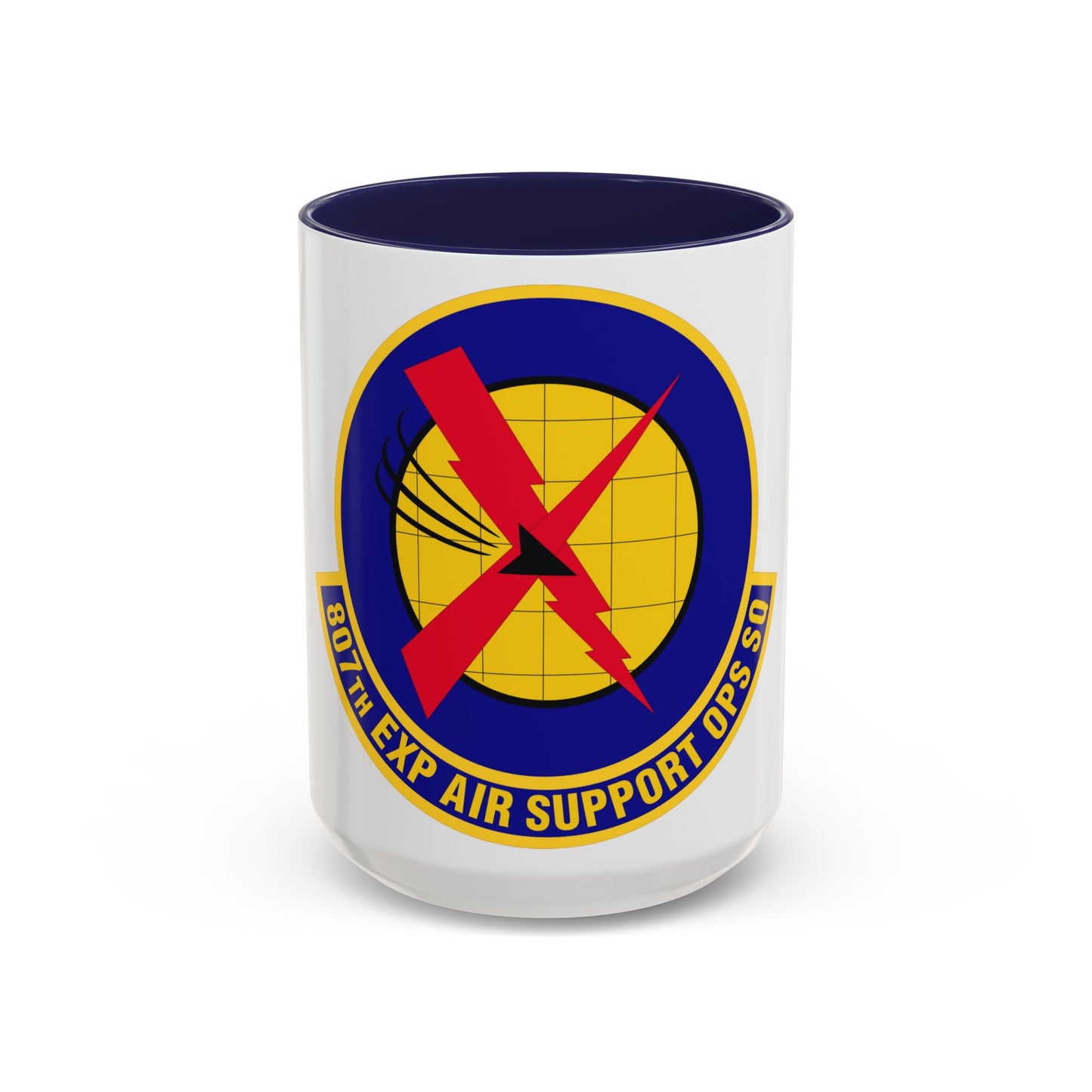 807th Expeditionary Air Support Operations Squadron (U.S. Air Force) Accent Coffee Mug