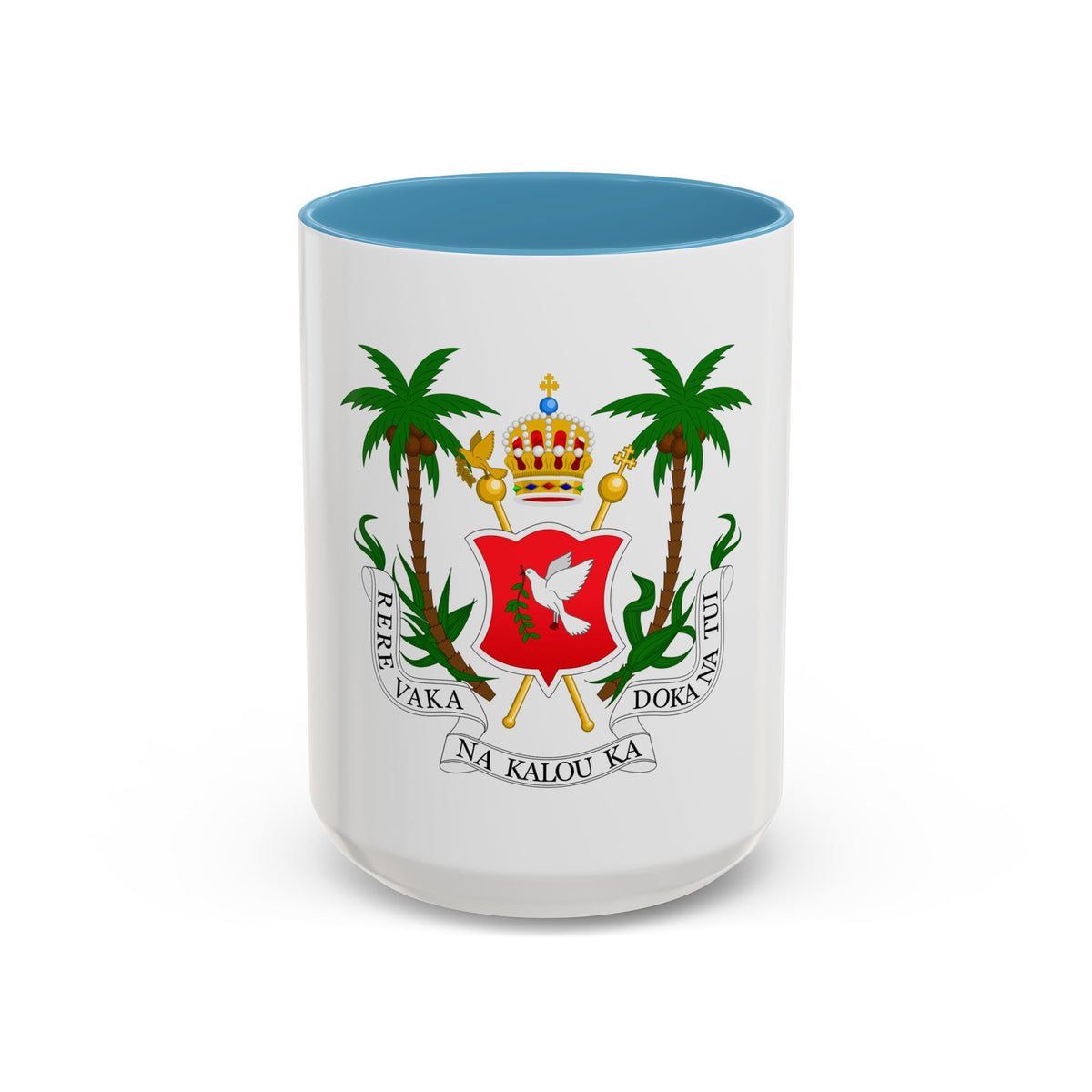 Coat of arms of the Kingdom of Fiji (1871-1874) - Accent Coffee Mug