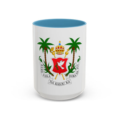 Coat of arms of the Kingdom of Fiji (1871-1874) - Accent Coffee Mug