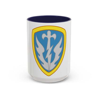 504th Military Intelligence Brigade (U.S. Army) Accent Coffee Mug