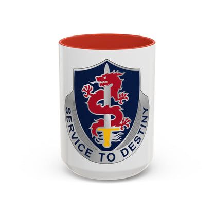 101 Personnel Services Battalion (U.S. Army) Accent Coffee Mug
