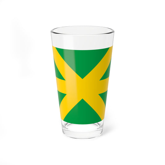 Flag of Kavlinge (Sweden) Pint Glass 16oz