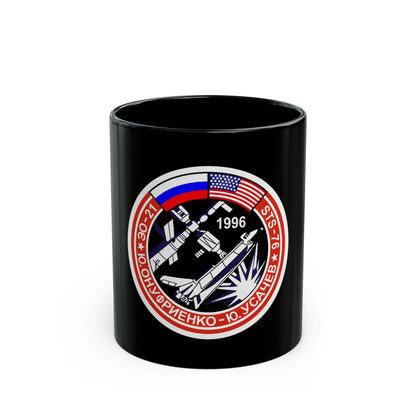 Soyuz TM-23 (Soyuz Programme) Black Coffee Mug