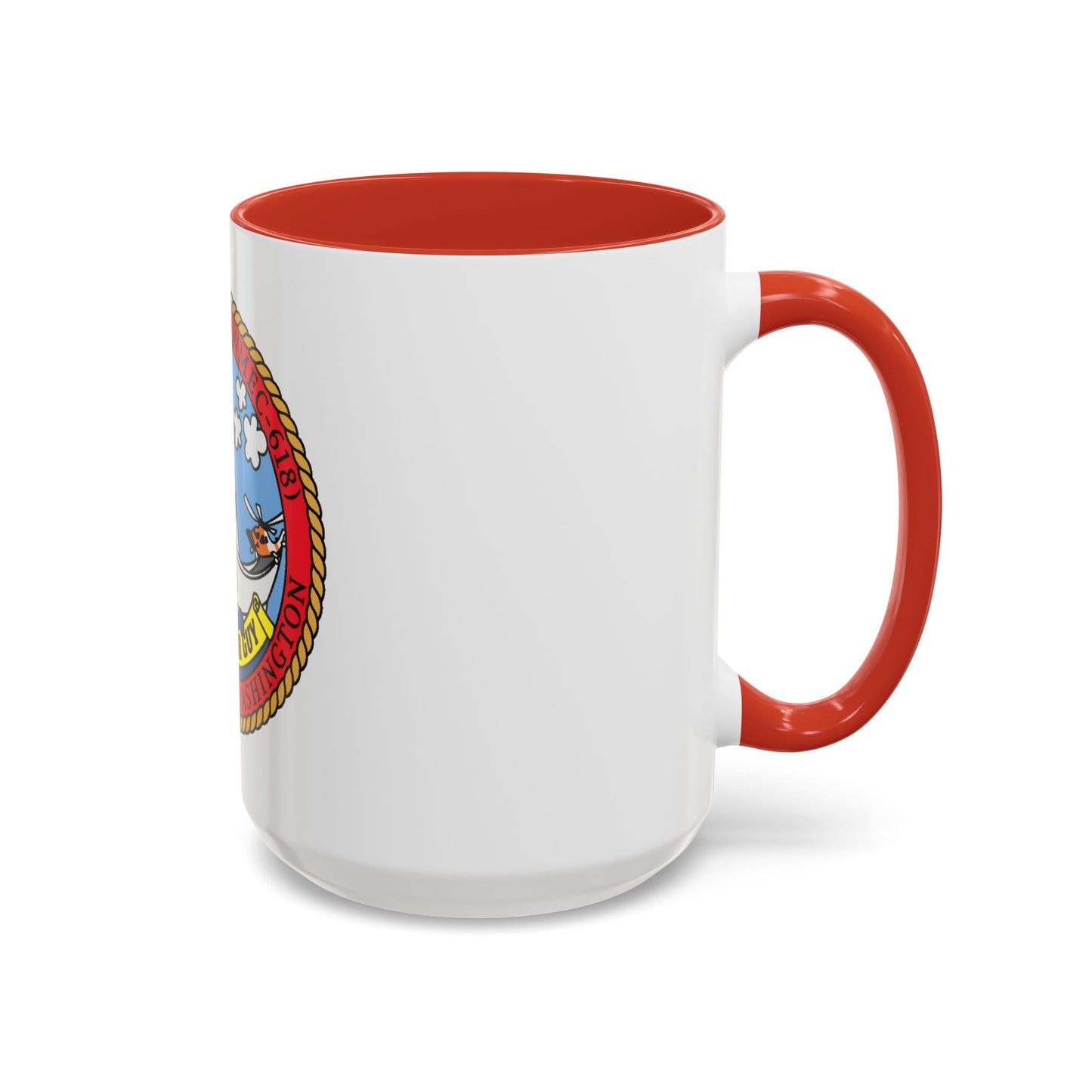 USCGC Active WMEC 618 Little Tough Guy (U.S. Coast Guard) Accent Coffee Mug