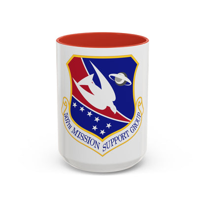 507th Mission Support Group (U.S. Air Force) Accent Coffee Mug
