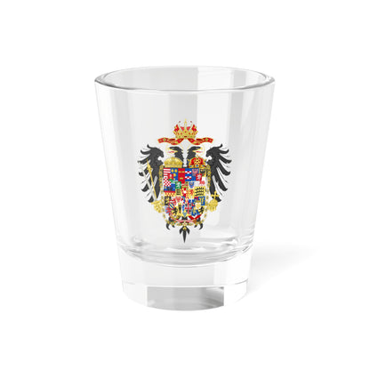 Greater coat of arms of Leopold II and Francis II Holy Roman Emperors (Austria) (Coat of Arms) Shot Glass 1.5oz