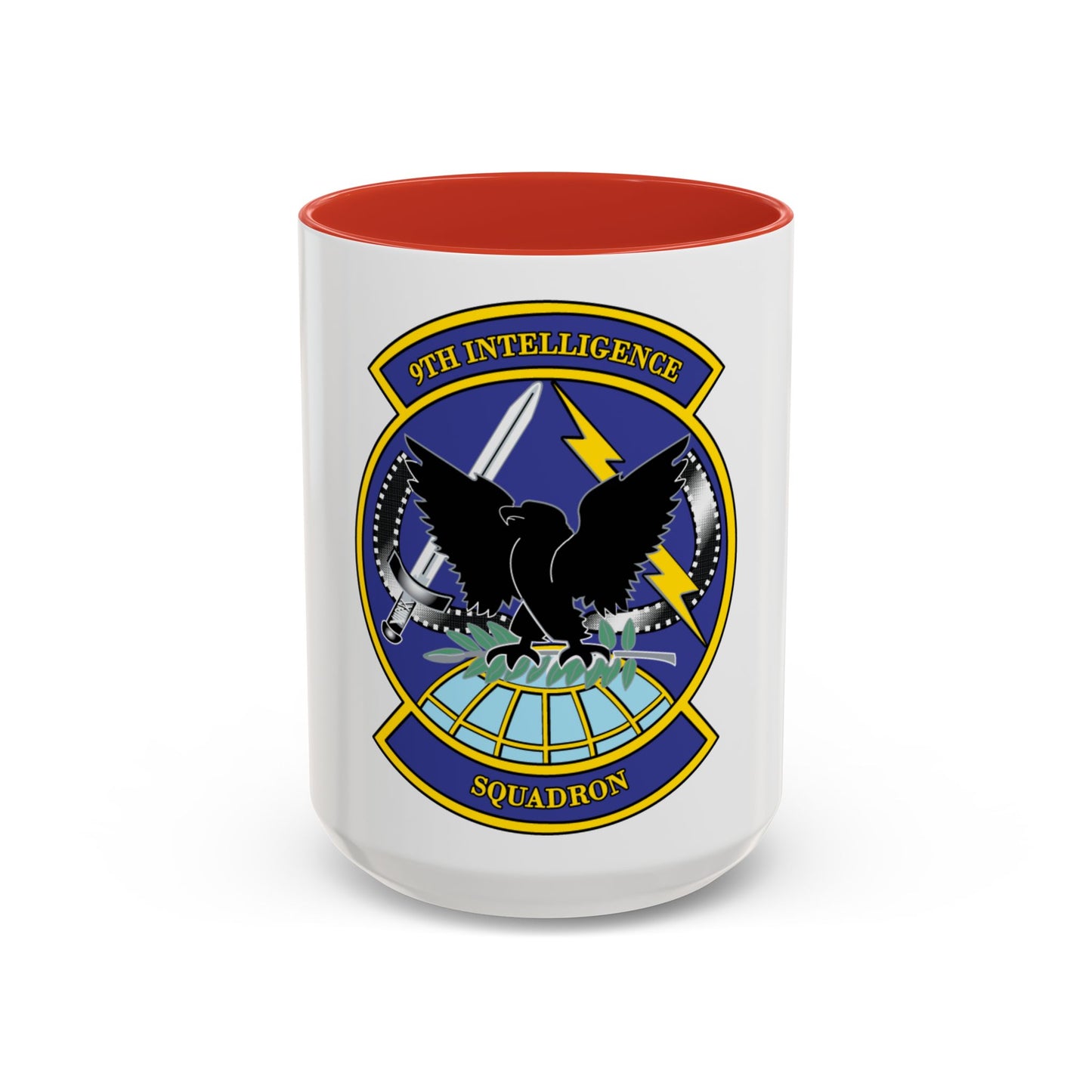 9th Intelligence Sq (U.S. Air Force) Accent Coffee Mug