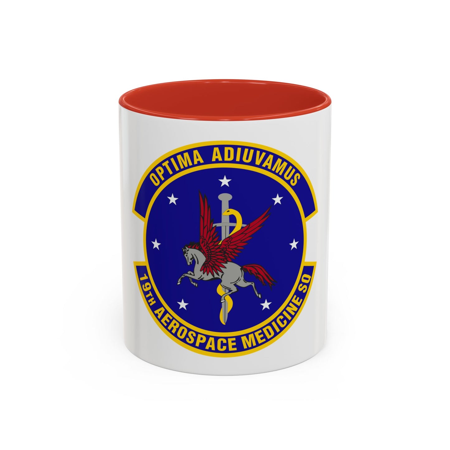 19th Aerospace Medicine Squadron (U.S. Air Force) Accent Coffee Mug