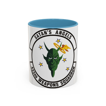 433d Weapons Squadron (U.S. Air Force) Accent Coffee Mug