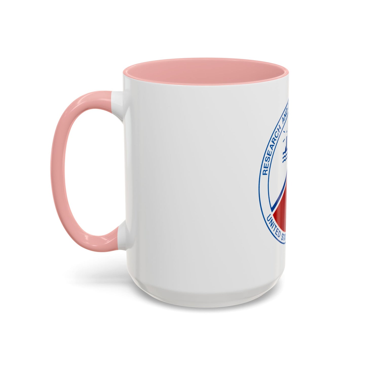USCG Research And Development Center (U.S. Coast Guard) Accent Coffee Mug