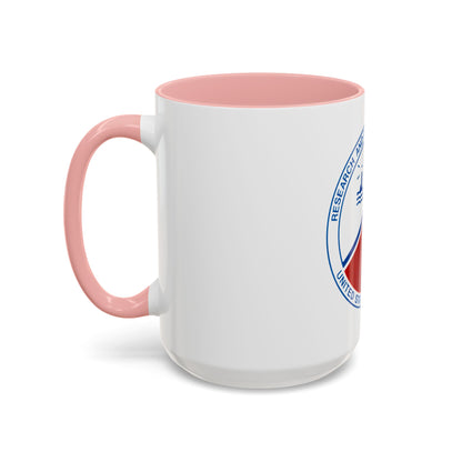USCG Research And Development Center (U.S. Coast Guard) Accent Coffee Mug