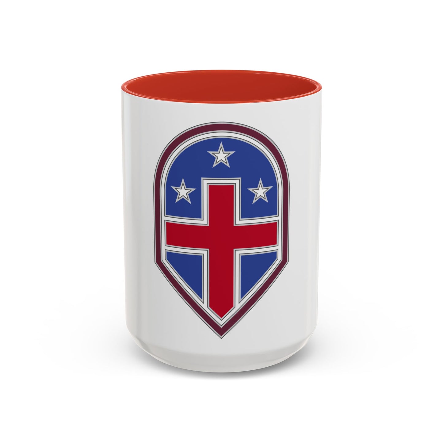 332 Medical Brigade 3 (U.S. Army) Accent Coffee Mug