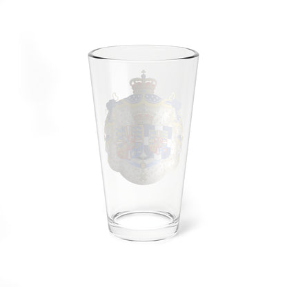 Coats of arms Anne-Marie de Danemark (Denmark) (Coat of Arms) Pint Glass 16oz
