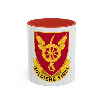 79 Ordnance Battalion Obsolete Insignia (U.S. Army) Accent Coffee Mug