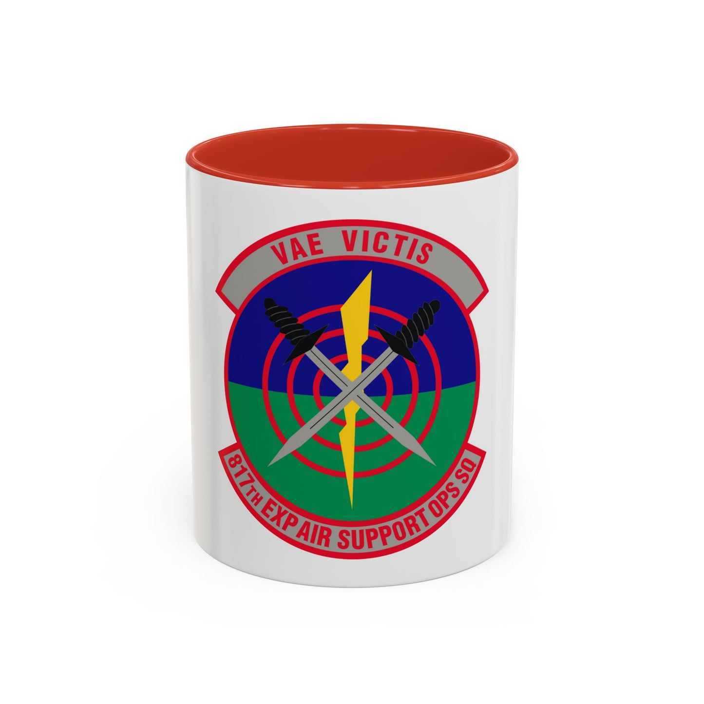 817th Expeditionary Air Support Operations Squadron (U.S. Air Force) Accent Coffee Mug