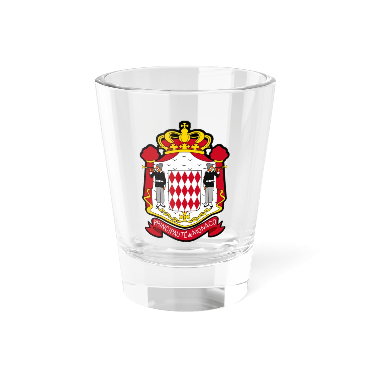 Coat of arms of Monaco - Shot Glass 1.5oz