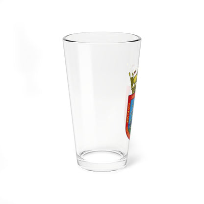 Seal of the Bolivarian Navy of Venezuela (Venezuela) (Coat of Arms) Pint Glass 16oz