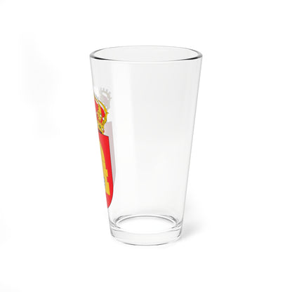 Escudo de Laluenga (Spain) (Coat of Arms) Pint Glass 16oz