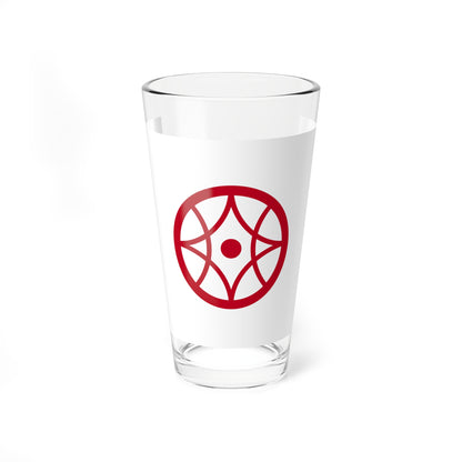 Flag of Yokkaichi Mie Japan - Pint Glass 16oz