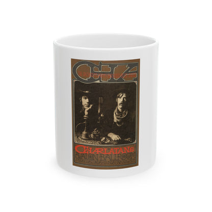 The Charlatans Poster (Music Poster) White Coffee Mug