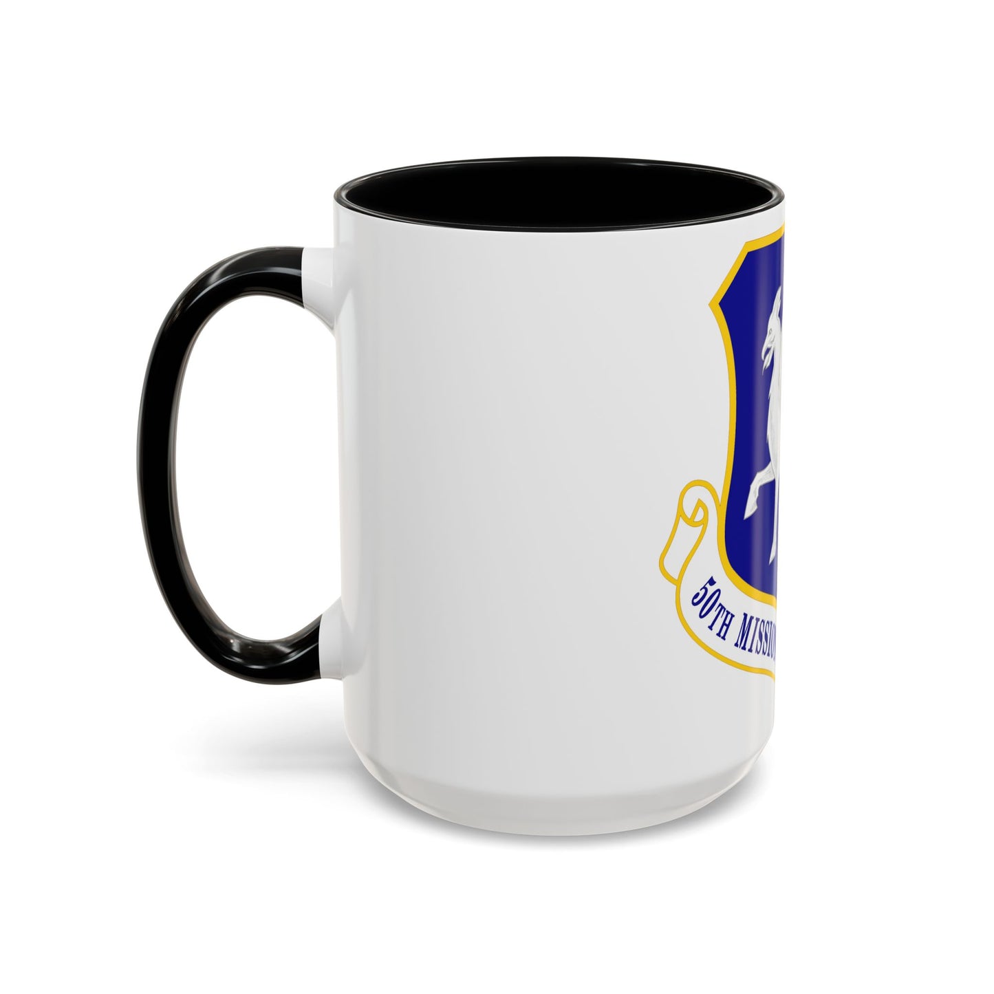 50th Mission Support Group (U.S. Air Force) Accent Coffee Mug