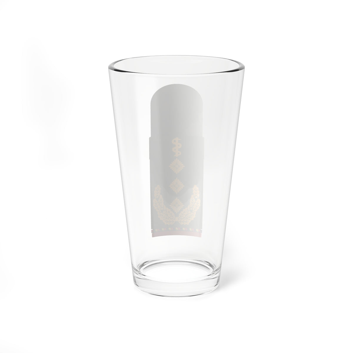 HA OS5 63b Generaloberstabsarzt a.D. HM L (Military Rank) Pint Glass 16oz